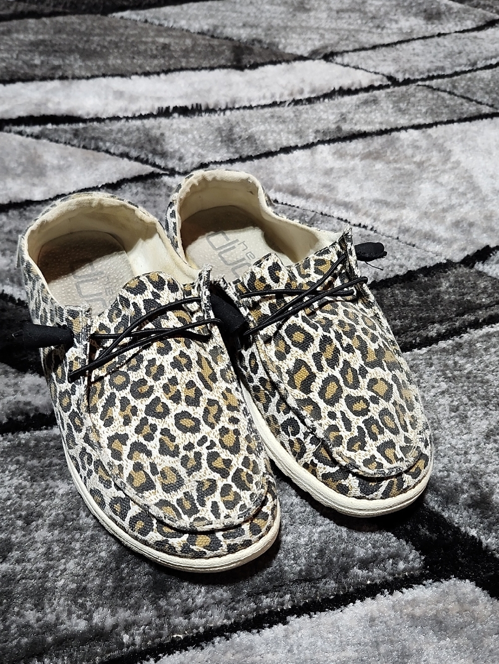 HEYDUDE WENDY CHEETAH PRINT SLIP-ON SNEAKERS SHOES